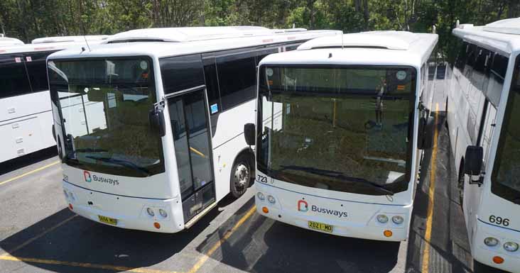 Busways Renault MRC ABM SB50 697 & PR100.3 Custom CB50 723